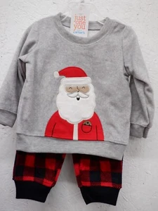 OUTFIT BAMBINO TAGLIA 9 MESI JUST ONE YOU 2 PZ SANTA PILE NATALE NUOVO #21848 - Foto 1 di 2