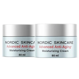 (2 Pack) Nordic Skincare Anti-Aging Cream - Anti-Wrinkle Moisturizing Face Cream - Picture 1 of 3