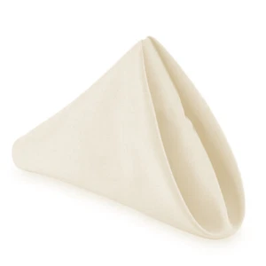 1 Dozen 20" Cloth Dinner Table Napkins for Weddings Polyester Fabric - Picture 1 of 51