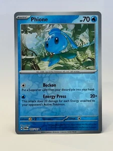 Phione 055/167 Reverse Holo - Pokemon TCG Twilight Masquerade - Near Mint - Picture 1 of 2
