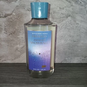 Bath & Body Works NEW Frosted Coconut Snowball Body Wash Full Size 10 FL OZ - Picture 1 of 5