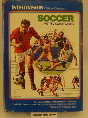 SOCCER FOOTBALL MATTEL INTELLIVISION ORIGINAL - Imagen 1 de 4