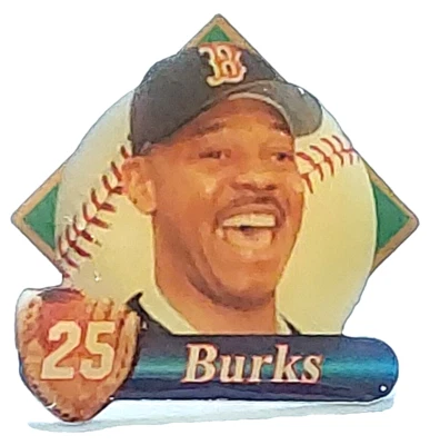 MLB Boston Red Sox #25 Ellis Burks 2004 World Champions Lapel Pin - Image 1 of 2