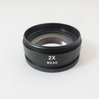 0.5X/1.5X/2X Stereo-Mikroskop Hilfsobjektiv Barlow-Linse 1-7 / 8 "(48 mm) Befest