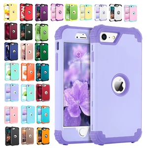 For iPhone SE Case 2022/2020/3rd/2rd, iPhone 8/7 Military Grade Shockproof Cover - Picture 1 of 47