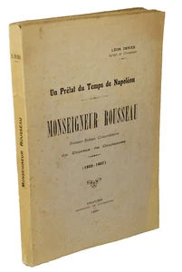 UN PRELAT du TEMPS de NAPOLEON Mgr ROUSSEAU EVÊQUE CONCORDATAIRE COUTANCES - Bild 1 von 1