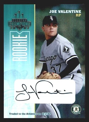 2003 Donruss Champions Signatures #290 Joe Valentine RC AUTO #406/475 - Image 1 of 2