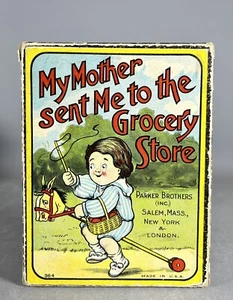 Antikes Parker Brothers MEINE MUTTER SCHICKTE MICH IN DEN SUPERMARKT Spiel - Bild 1 von 4