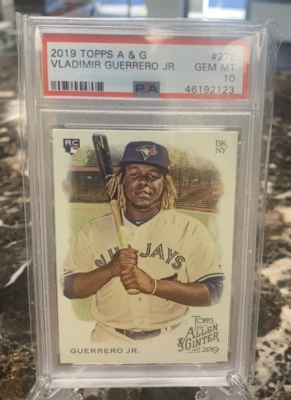 2019 Topps A & G ~ VLADIMIR GUERRERO JR ~ #278 ~ ROOKIE ~ PSA 10 GEM MINT - Image 1 of 4