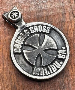 TRAVIS WALKER DOUBLE CROSS Silver 925 Pendant 21.5 Grams - Picture 1 of 5