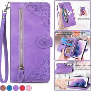 Case For Samsung Galaxy A54 A34 A14 A04E A53 A73 A33 A23 Leather Magnetic Cover - Picture 1 of 11