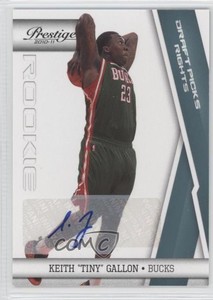 2010-11 Prestige Draft Picks Rights /99 Keith Gallon Tiny #207 Rookie Auto RC