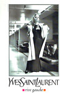 publicité Advertising 0623  1991   Yves Saint Laurent Rive Gauche  haute couture