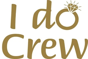 I Do Crew Hen Night Iron On Transfer Vinyl Heatseal Wedding Party - Picture 1 of 5