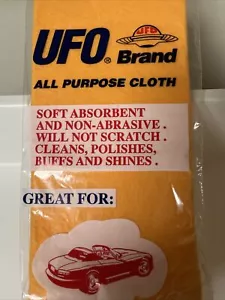 UFO All Purpose Cloth Cleaning Car Boat Glass Wash Absorbant Polish - Picture 1 of 5