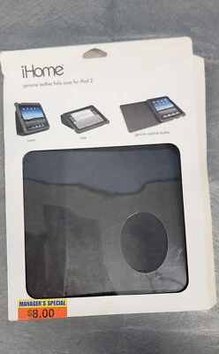 iHome Genuine Leather Folio Case for iPad 2 - Image 1 of 3