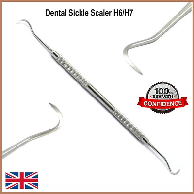 MEDENTRA UK Escalador de hoz dental veterinario higienistas instrumentos herramientas de aseo de animales mascotas