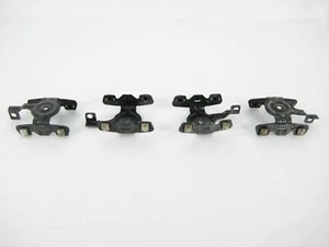4 American Flyer Stamped Steel Trucks with Journal Covers & Coupler Bars - Picture 1 of 2