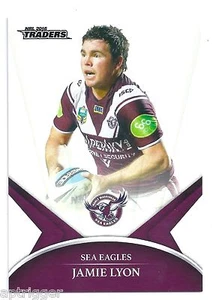 2016 NRL Traders Base Card (056) Jamie LYON Sea Eagles - Picture 1 of 1