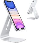 Set of 2 pcs Aluminium Cell Phone Stand for Cell Phones, Tablet Devices upto 11