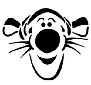 Tigger White Vinyl Decal Sticker - Picture 1 of 1
