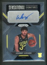 2022-23 JOHNNY JUZANG AUTO PANINI PRIZM  SENSATIONAL SIGNATURES ROOKIE RC