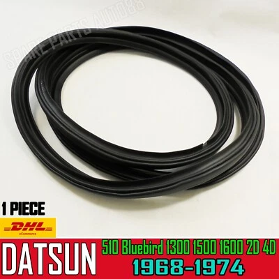 For 1968-1972 Datsun 510 Bluebird 1300 1500 1600 2D 4D Trunk Weatherstrip Rubber - Image 1 of 4