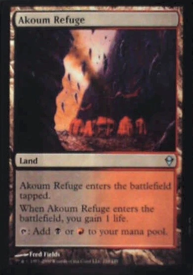 Akoum Refuge - Zendikar: #210, Magic: The Gathering Lp R97 - Image 1 of 1