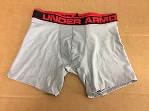 UNDER ARMOUR UA 6" HERREN BOXERSHORTS NEU IM KARTON SMALL S SM 1230364 GRAU MELIERT UVP $20 - Bild 1 von 8