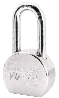 American Lock A701 Solid Steel Body Padlock, Keyed Different - Image 1 of 3