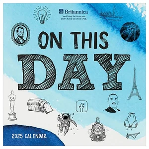 TF Publishing, On This Day 2025 Wall Calendar - Picture 1 of 4
