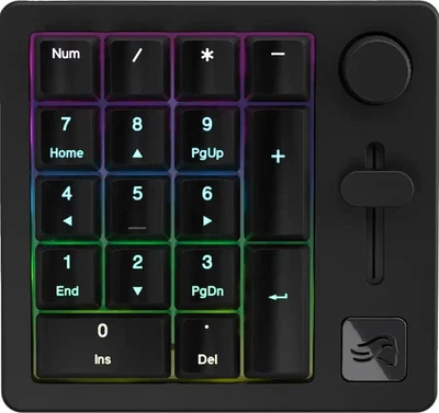 Glorious GMMK Numpad Prebuilt Black Slate – Wireless RGB – NUMPAD ONLY NO ACCESS - Image 1 of 4