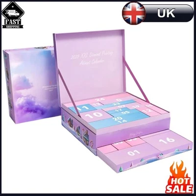 🔥Diamond Painting Advent Calendar 2025 Christmas Countdown Kit w/ 24 Designs🔥 - Image 1 of 4