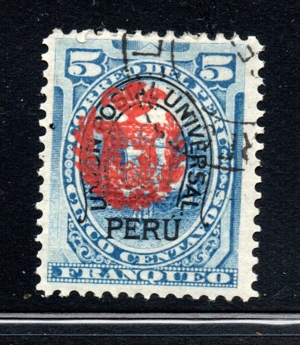 PERÚ, ESCUDO DE CHILE, GUERRA DEL PACÍFICO, PMK. PERÚ PRAL (AGOS406) Foto 1 de 1
