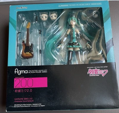 Figma 200 Hatsune Miku 2.0 (Character Vocal Series 01: Hatsune Miku) Max Factory - Photo 1/4