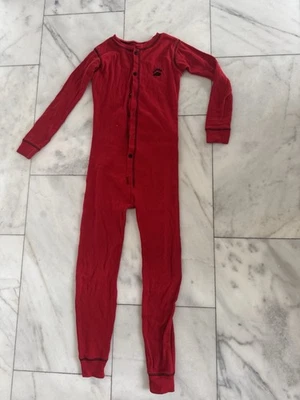 Pijama Lazy One Girls rojo talla 8 100 % algodón Foto 1 de 3