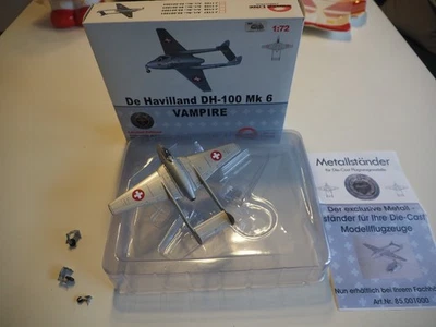 arwico Swiss Line, De Havilland, DH-100 MK 6, Vampiro, confezione originale - Immagine 1 di 4