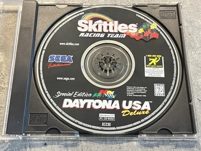 Sega Skittles Racing Team Special Edition Daytona USA Demo PC Game Windows 95 - Image 1 of 2