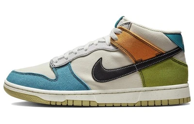 Nike Dunk Mid Pale Ivory Multi-Color - DV0830-100 - Image 1 of 4