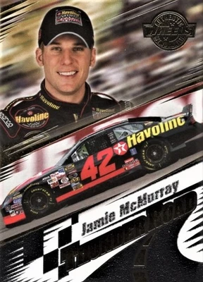 2004 -  Wheels Thunder Road NASCAR Trading Card - Jamie McMurray - Image 1 of 2