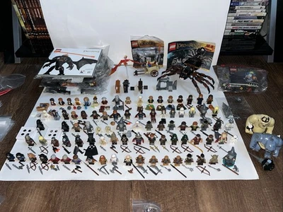 ГИГАНТСКИЙ LOTR и Хоббит LEGO минифигурки лот 95 фигурки полное товарищество LOTR лот больше - Изображение 1 из 4