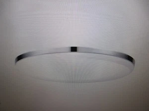 Globe Electric Ellington 28W Chrome Integrated LED Ceiling Flush Mount - Picture 1 of 4