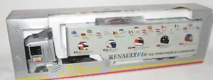 Eligor 1/43 Renault Magnum F1 Transporter Six Times WC Hill/Prost/Mansell +2 - Picture 1 of 5