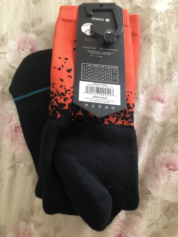 Miami Marlins Stance Socks MLB Medium 6-8.5 New! Cover