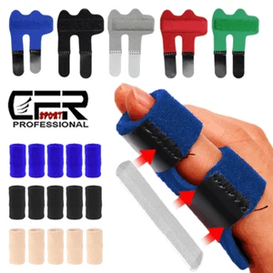 Adjustable Trigger Finger Splint Sleeves Straightener Brace Support Protector - Picture 1 of 18