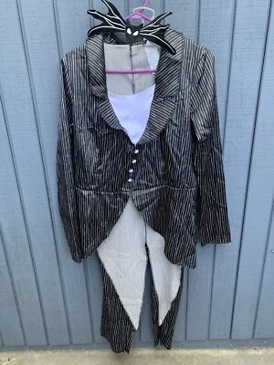 Disfraz de Halloween Jack Skellington Mujer Pesadilla Antes de Navidad Foto 1 de 4