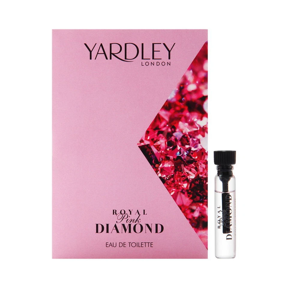Diamante rosa real da Yardley of London para mulheres frasco de 0,03 oz Eau de Toilette - Imagem 1 de 1