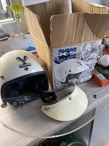 Casco de moto Centurion vintage años 70 en caja original - Imagen 1 de 18