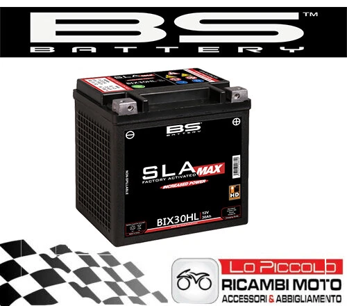 BATTERIA BS BATTERY SLA MAX YIX30HL POLARIS SLINGSHOT 2400 SL ABS 2016 Foto 1 de 1