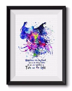 Uhomate Harry Potter Lord Voldemort Quotes Art Print Nursery Wall Decor C041 - Picture 1 of 1